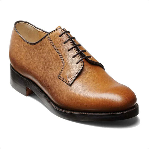Barker Nairn Tan Fine Grain Storm Welted Derbyº