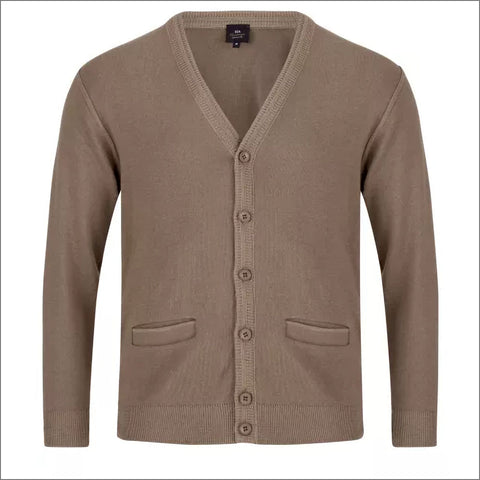 Prestige Beige Classic Cardigan@