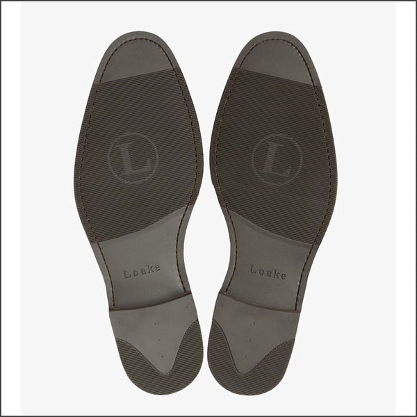 Loake Castlegate Dark Brown premium Calf F Fitª