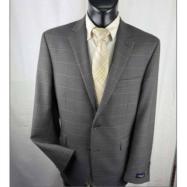Wellington Brown Multi Check City Jacket"