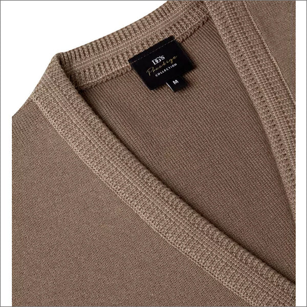 Prestige Beige Classic Cardigan@