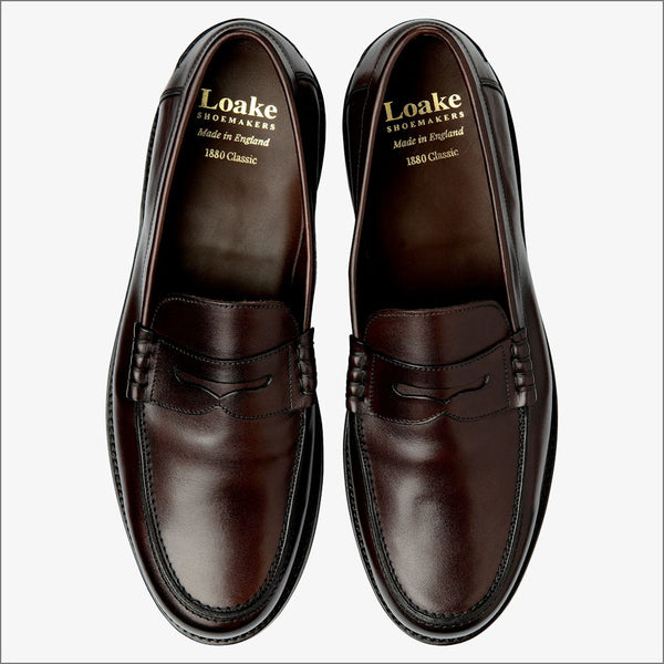 Loake Kingscliffe Dark Brown Loaferª
