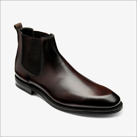 Loake McBride Dark Brown Calf Leather Bootª