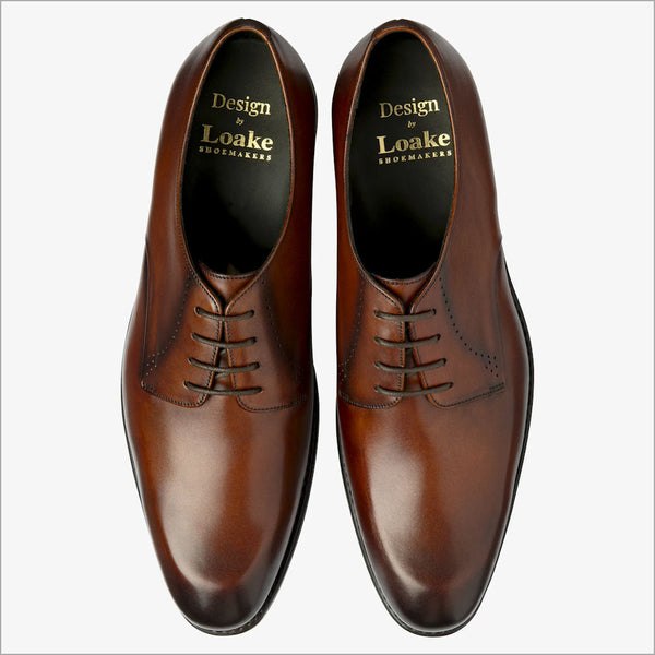Loake Gosling Scotch Patina Calf Leather brogue=