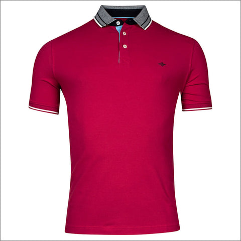 BAILEYS Dark Cerise Polo Top^