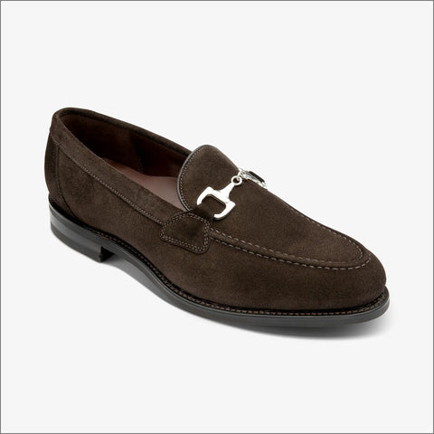 Loake Kensington Dark Brown suedeº