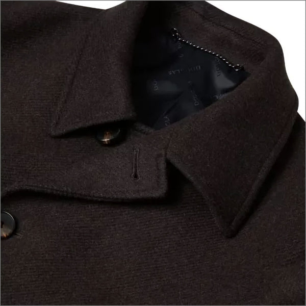 Douglas Edwards Brown Wool Coatª