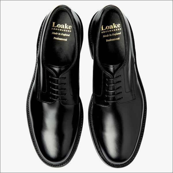 Loake Barbican Black Polished Leatherª