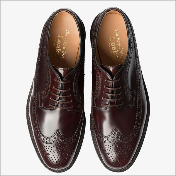 Loake Royal Oxblood Leather Shoe Size 6 & 6.5º