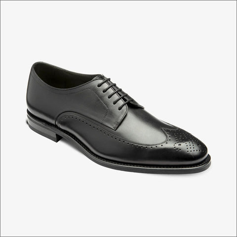 Loake Bale Black Calf Leather brogue Size 12 Only*