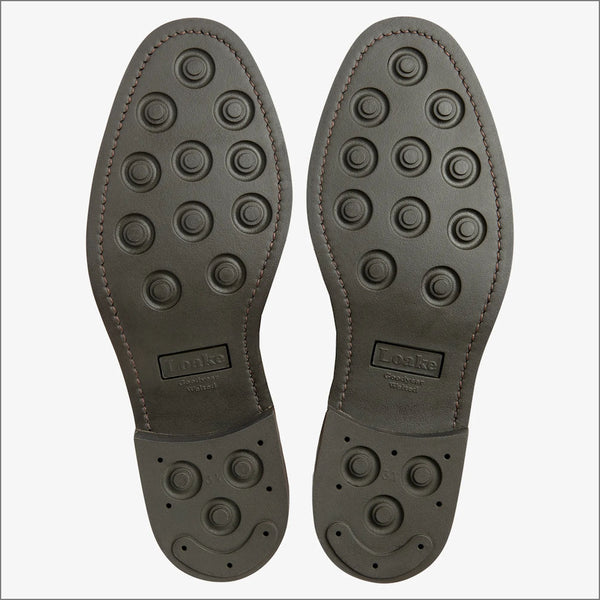 Loake Finsbury Dark Brown Waxy Oxford Shoeª