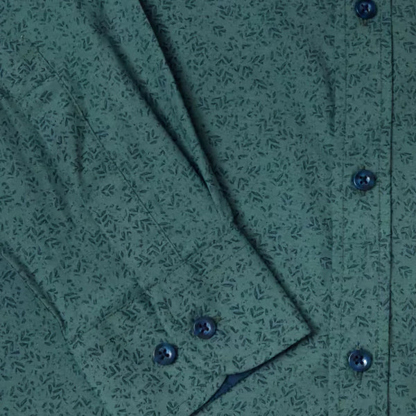 Drifter Giovanni Green Pattern LS Shirtª