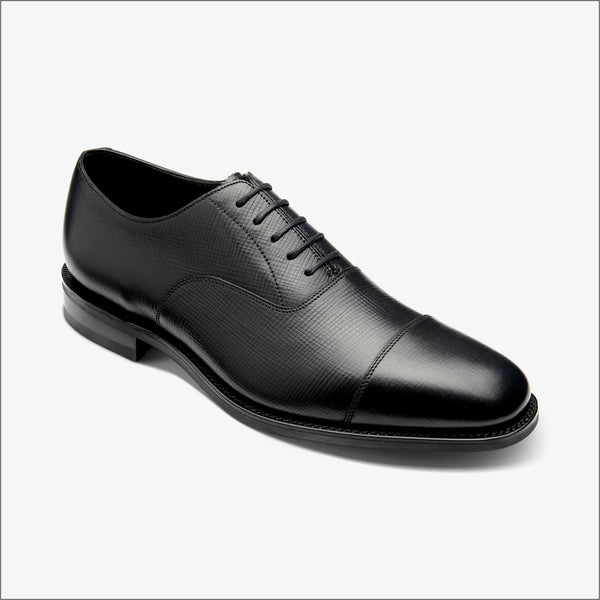 Loake Aldwych Black Grain Calf Oxford  F Fitª