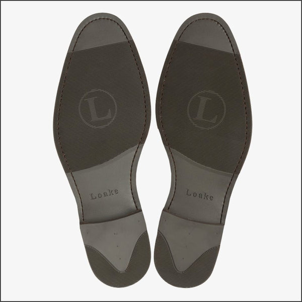 Loake Kerridge Tan / Navy Brogue Shoe=