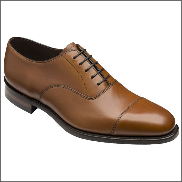 Loake Aldwych Brown Calf Leather Rubber Sole G Fit Size 9 Onlyº