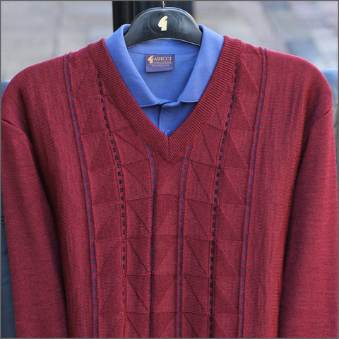 Gabicci M05 Mulberry V Neck*