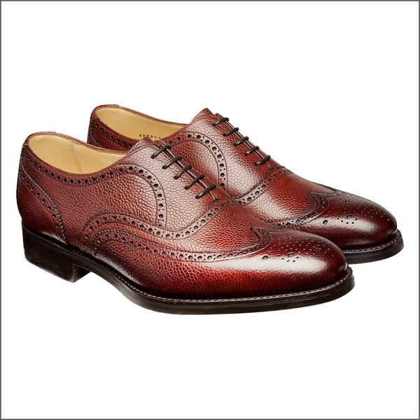 Barker Malton 2 - Cherry Grain Brogueº
