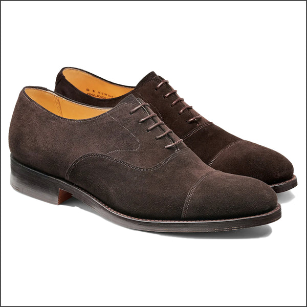 Barker Malvern - Ebano Suede.