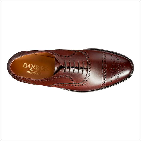 Barker Mirfield - Dark walnut Calf.