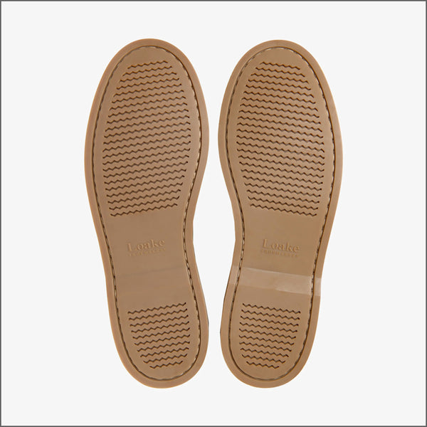 Loake Padstow Brown Oiled Nubuck Boat Shoe*