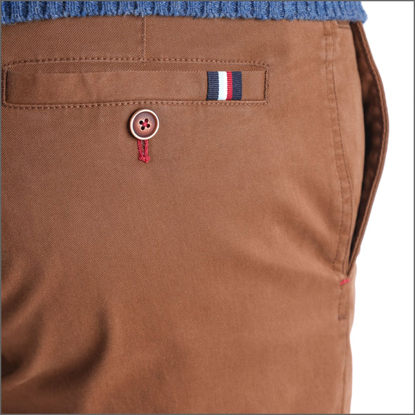 Gurteen Stonehouse Stretch Cotton Spice Chino Trouser,