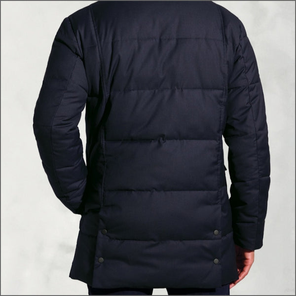 Brook Taverner Swanson Navy Water Repellent Padded Parka*