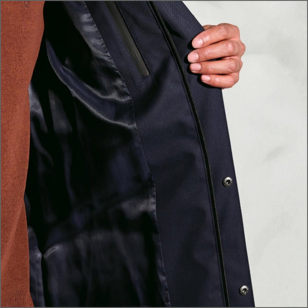 Brook Taverner Swanson Navy Water Repellent Padded Parka*