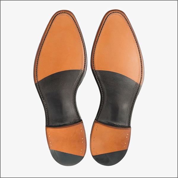 Loake Trinity Onyx Black Calf Leather~