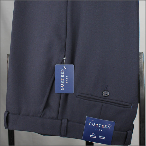 Gurteen Cologne Navy Stretch Flannelº
