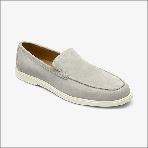Loake Tuscany Stone Suede Loafer¬
