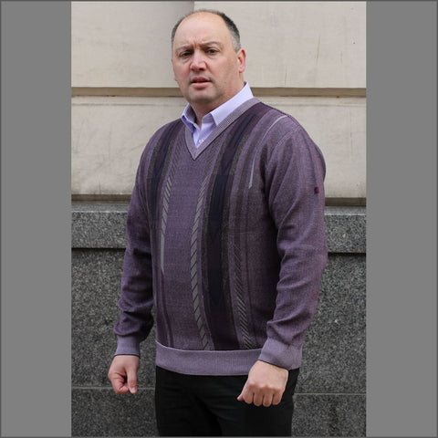 DG's Lilac Pattern V Neckº