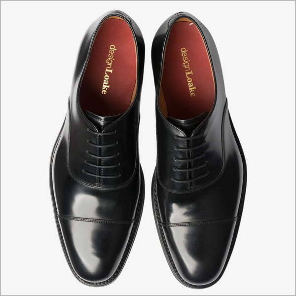 Loake Finsbury Black Oxford Shoeª