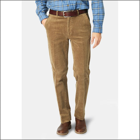 Brook Taverner Ellroy Camel Cord Trouser*