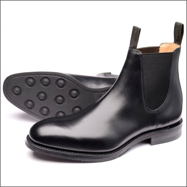 Loake Chatsworth Black Rubber Soleª