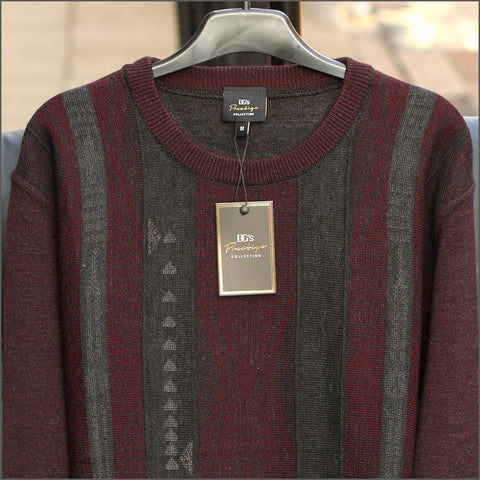 DG's Charcoal Pattern Crew Neckº