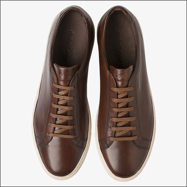 Loake Sprint Dark Brown Sneaker=