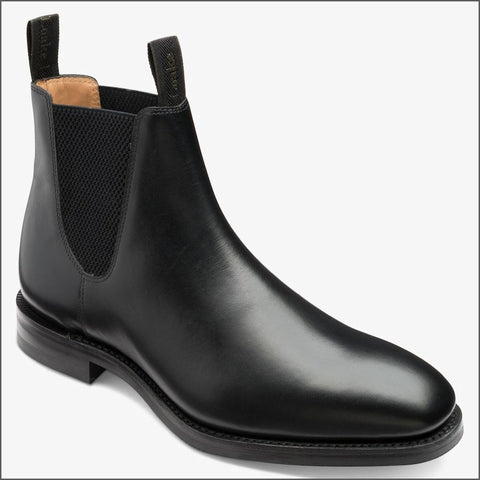 Loake Chatsworth Black Rubber Soleª