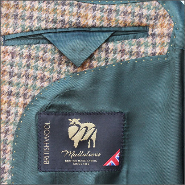 Mallalieus Brown Tweed Jacket=