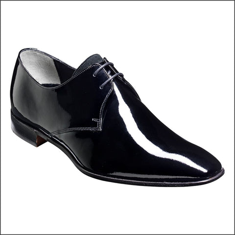 Barker Goldington Black Patent/Suede Derby.