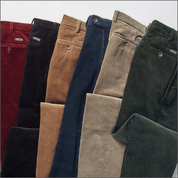 Brook Taverner Ellroy Olive Cord Trousers*