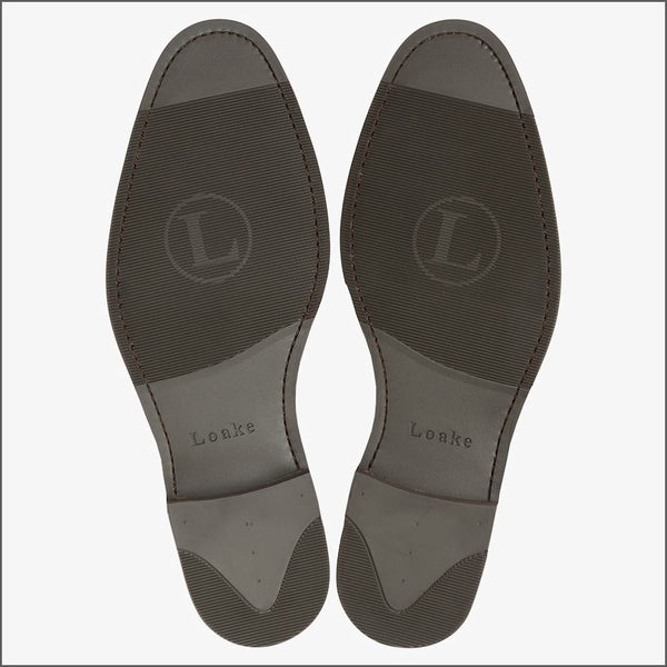 Loake Kerridge Tan Oxford Brogue Shoe=