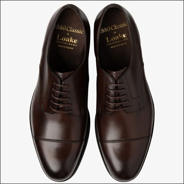 Loake Petergate Scorched Walnut Shoe Size 10.5 Only*