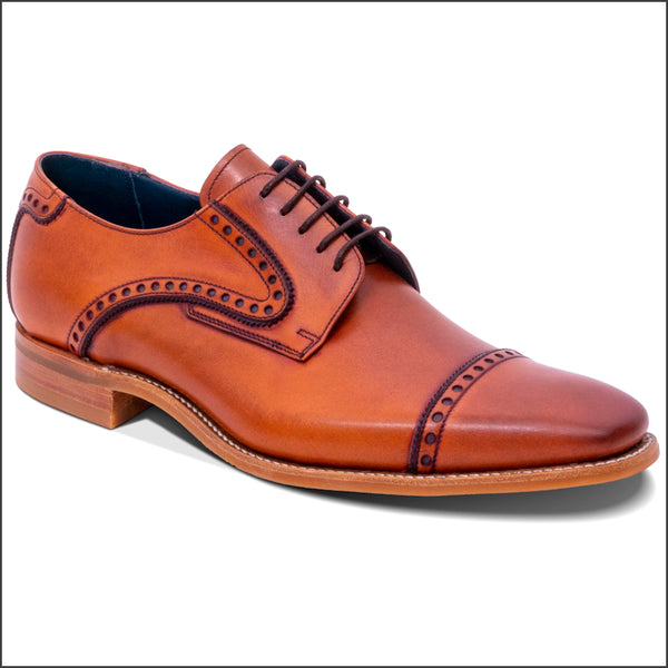 Barker Stewart - Antique Rosewood/ Navy Derbyº