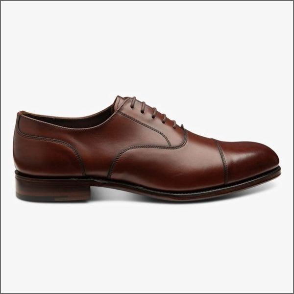 Loake Stonegate Seared Mahogany Shoe F Fit Size 8 Only*