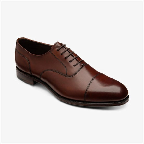 Loake Stonegate Seared Mahogany Shoe F Fit Size 8 Only*