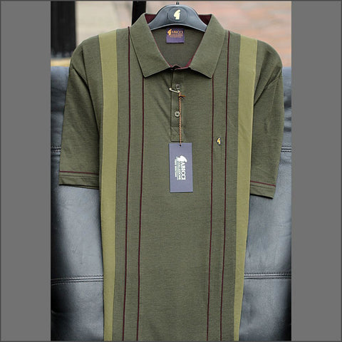 Gabicci X03 Raffia Pattern Tee Shirt~