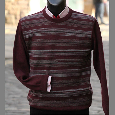 DG's Wine Pattern Crew Neckº